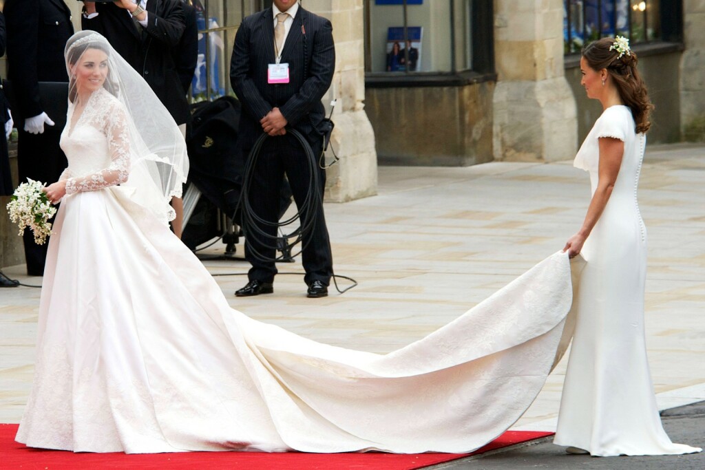 Catherine Middleton u haljini kuće Alexander McQueen