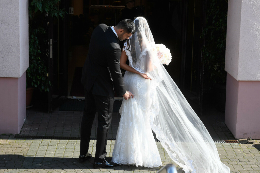 Marinela i Filip Hrgović vjenčali su se 1. lipnja 2019. u župnoj crkvi Svih Svetih u Sesvetama - 1