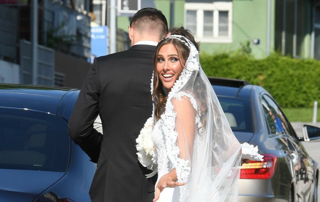 Marinela i Filip Hrgović vjenčali su se 1. lipnja 2019. u župnoj crkvi Svih Svetih u Sesvetama - 5