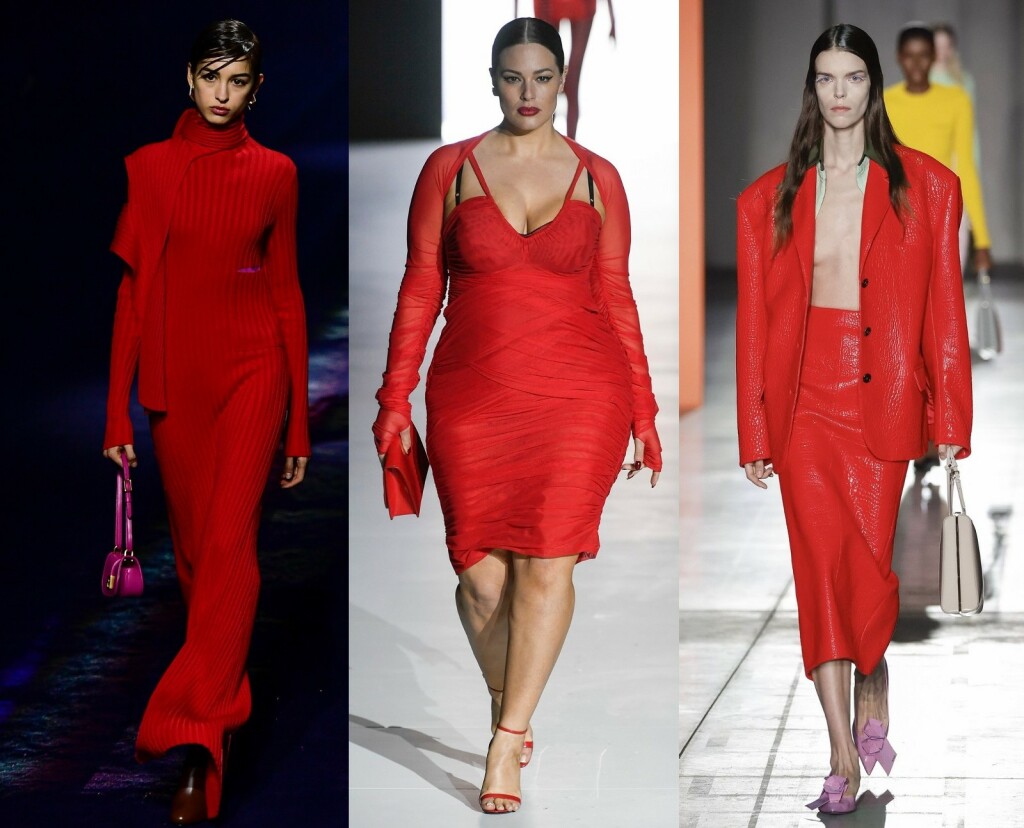 Odvažna crvena krasi jesenske kolekcije Fendija, Dolce & Gabbane i Prade