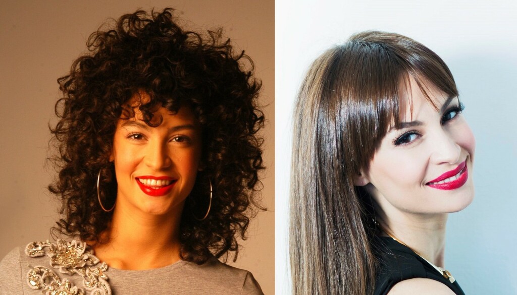 Monika Olujić ima prirodno kovrčavu kosu