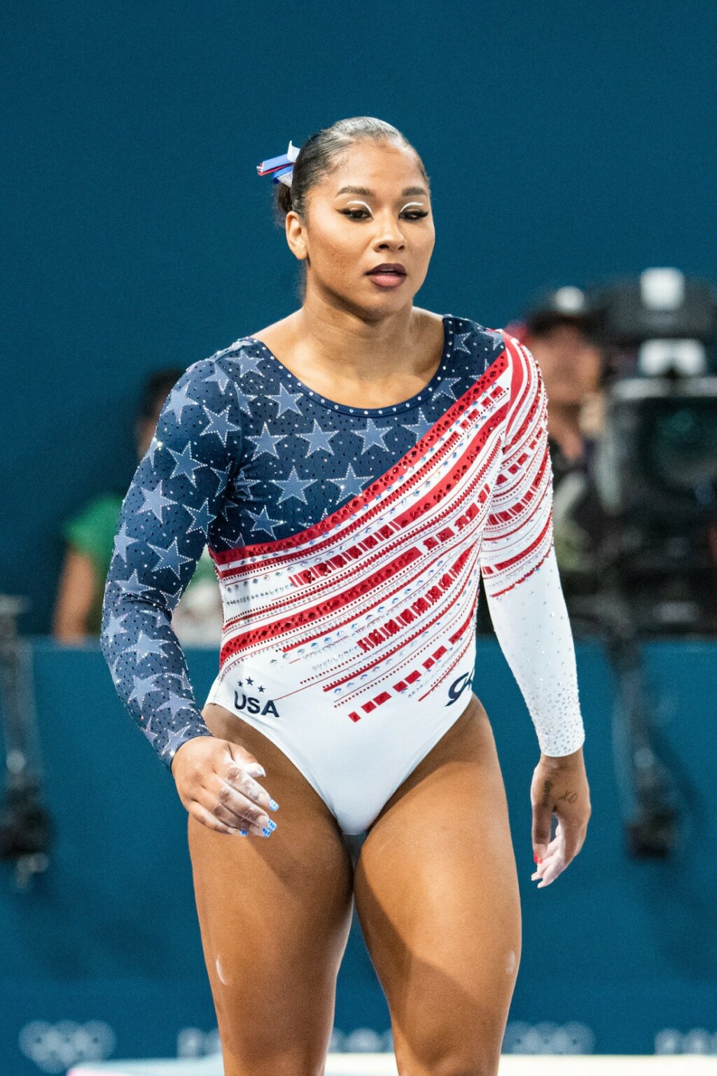Američka gimnastičarka Jordan Chiles na Olimpijskim igrama u Parizu 2024. - 5