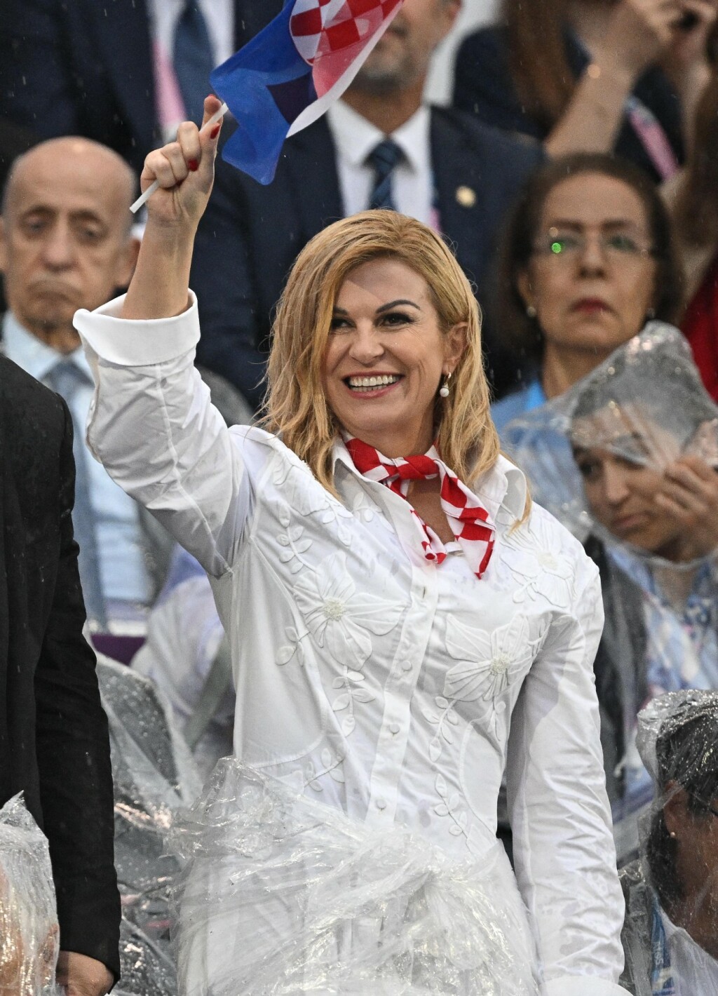 Kolinda Grabar-Kitarović na otvaranju Olimpijskih igara u Parizu