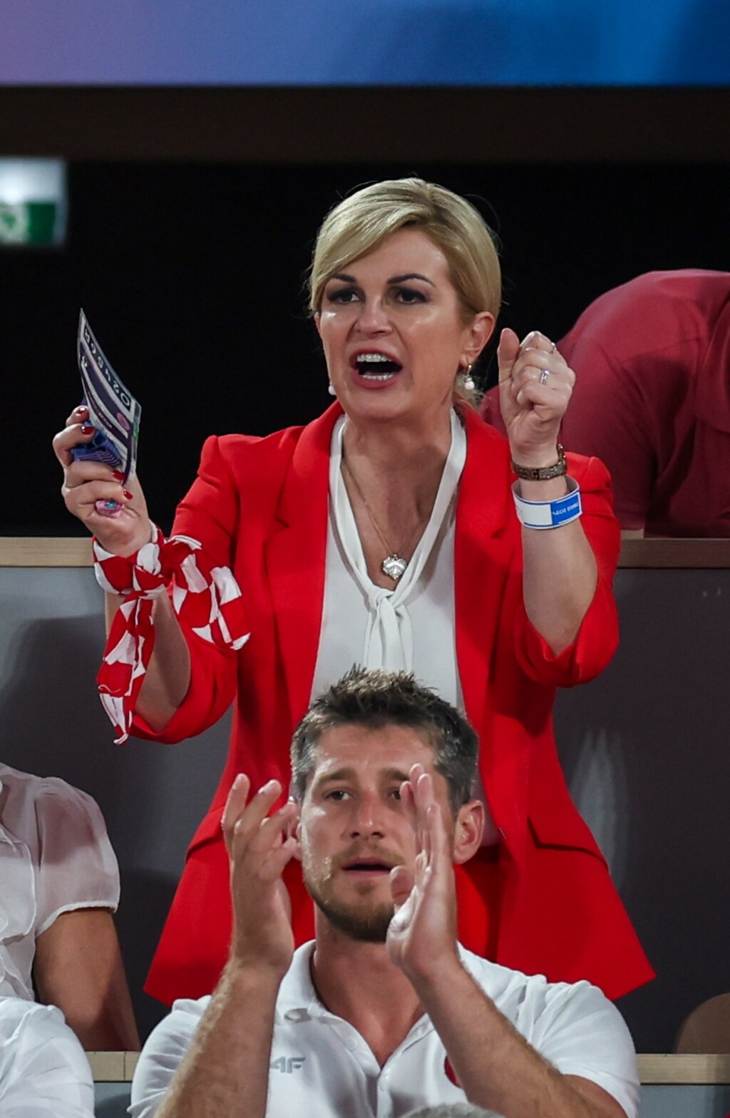 Kolinda Grabar-Kitarović na polufinalu ženskog teniskog turnira Olimpijskih igara