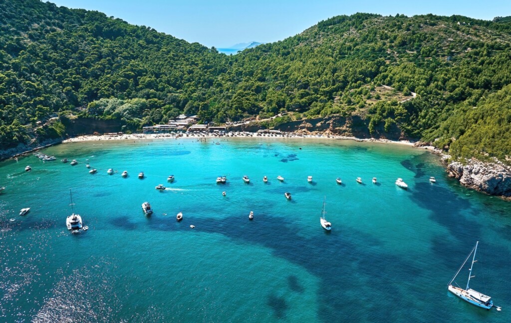 Plaža Šunj na otoku Lopudu