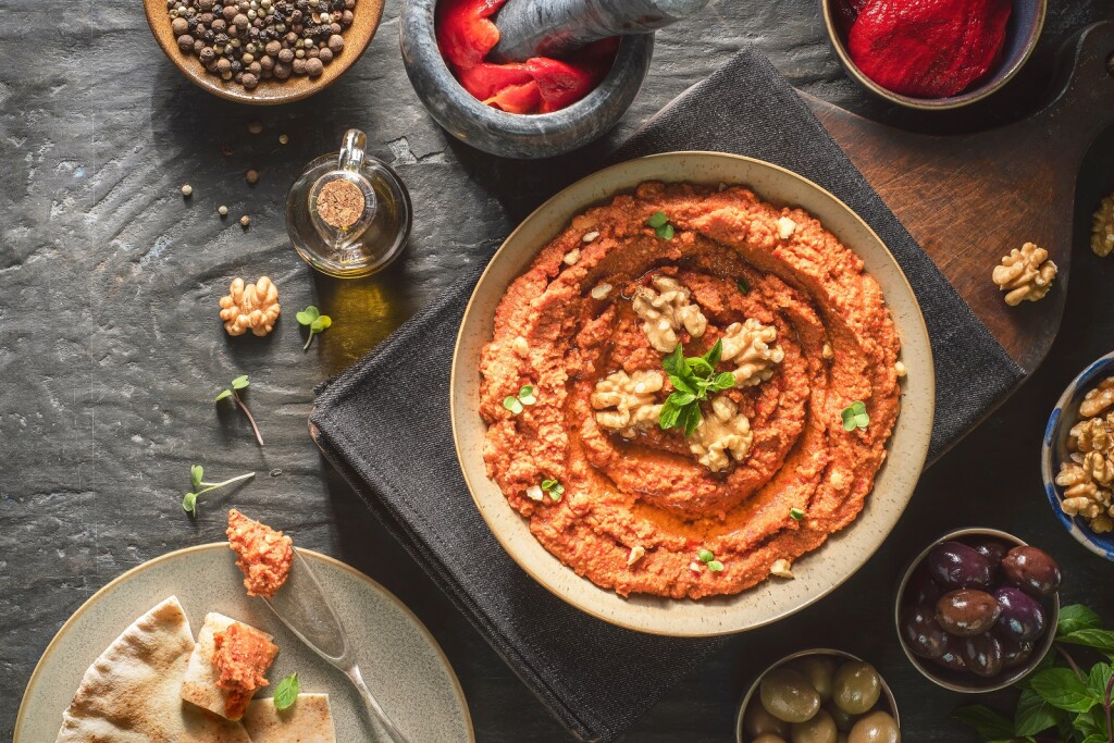 Muhammara namaz od pečenih paprika