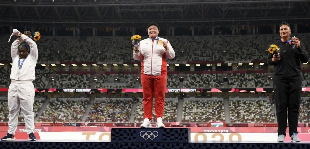 Saunders na podiju u Tokiju