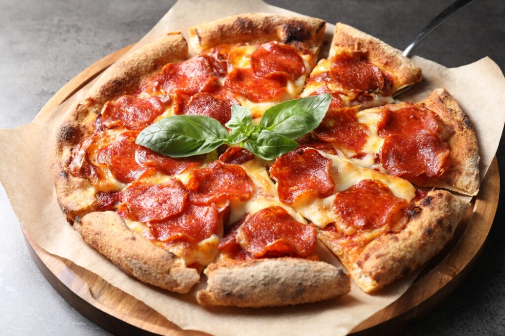 Pepperoni pizza