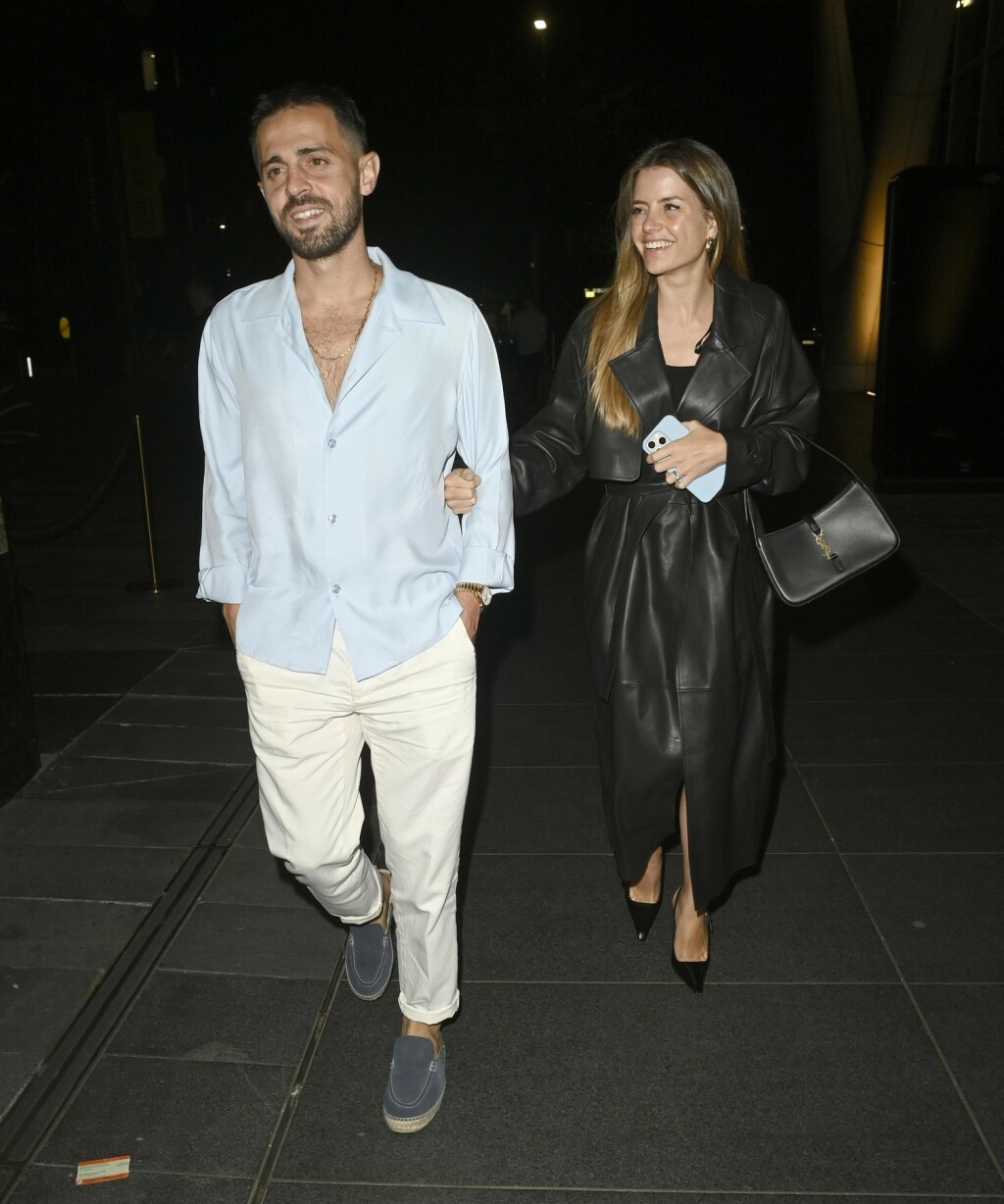 Slavljenik Bernardo Silva sa suprugom Ines Tomaz