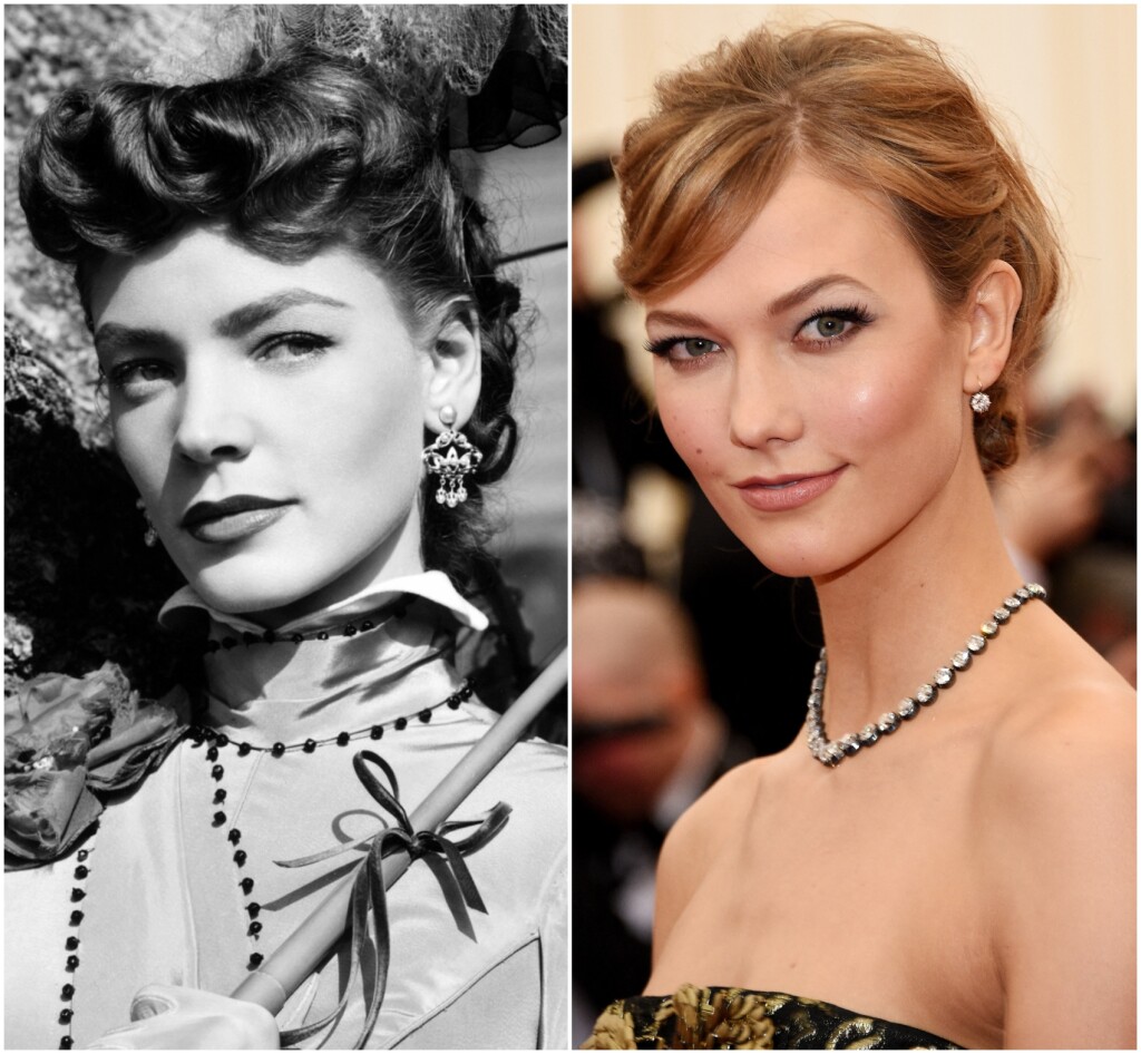 Lauren Bacall i Karlie Kloss