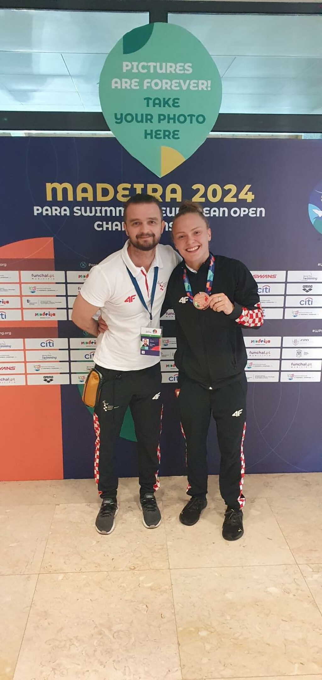 Paula Novina i trener Ivan Perzel