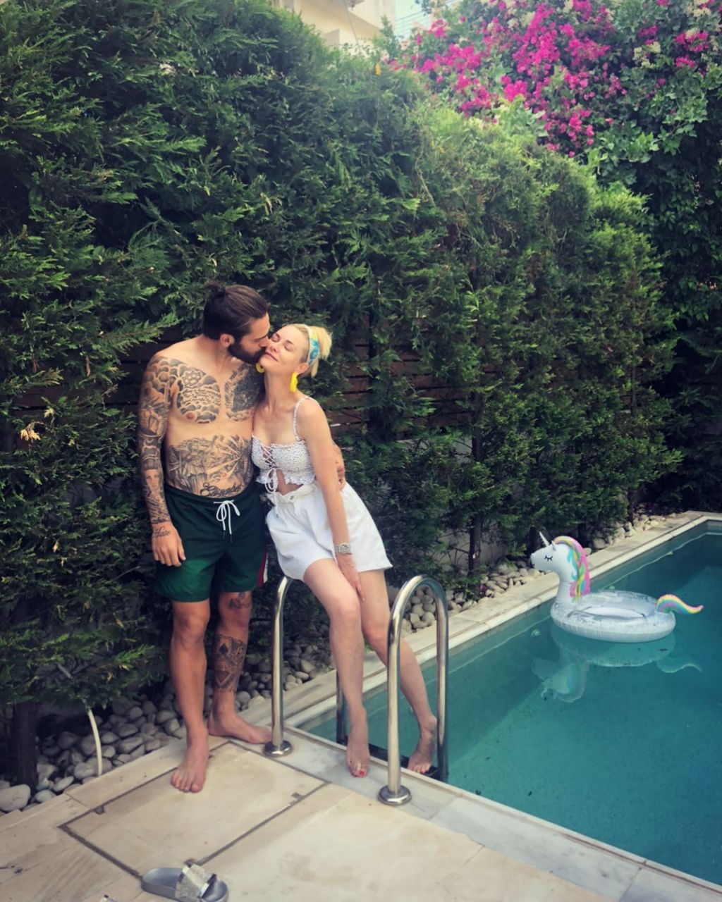 Marko Livaja s obitelji