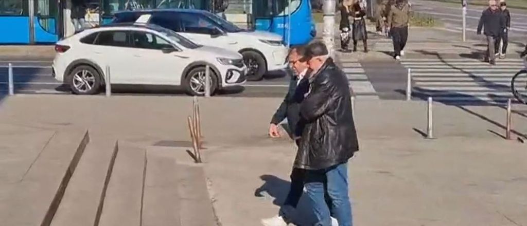 Ivo Sanader na pogrebu brata, don Vinka Sanadera, 11. listopada 2024.