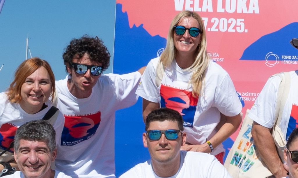 Janica Kostelić i partner (lijevo od nje)