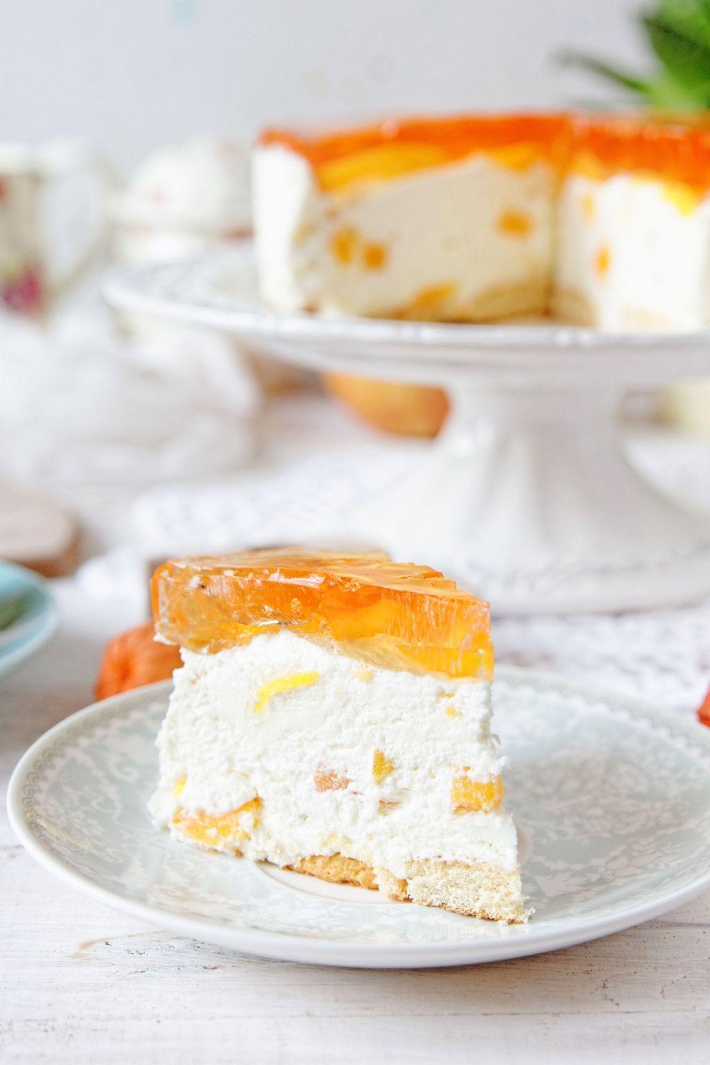 Cheesecake s breskvama