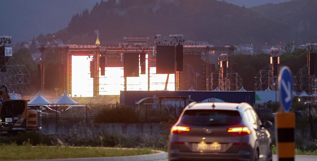 Proba uoči koncerta u Sinju