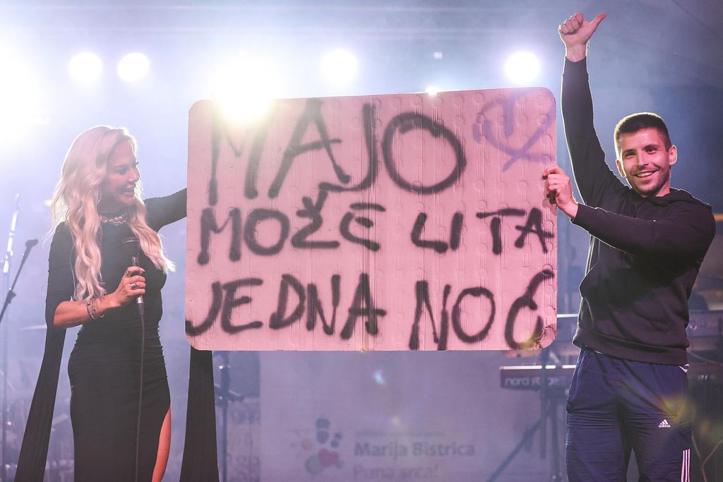 Koncert Maje Šuput u Mariji Bistrici