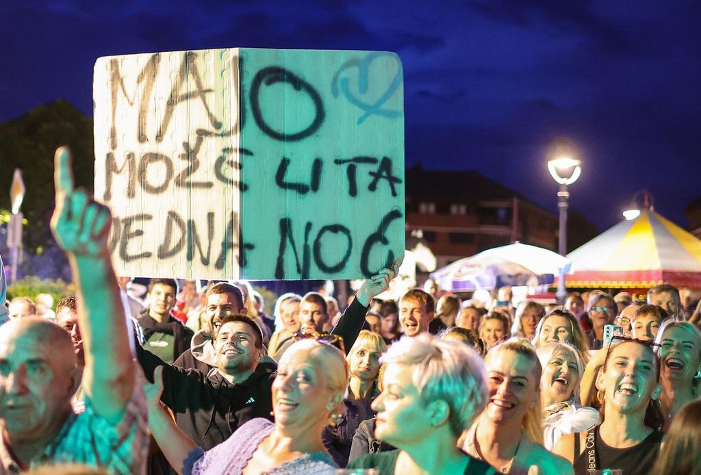 Koncert Maje Šuput u Mariji Bistrici