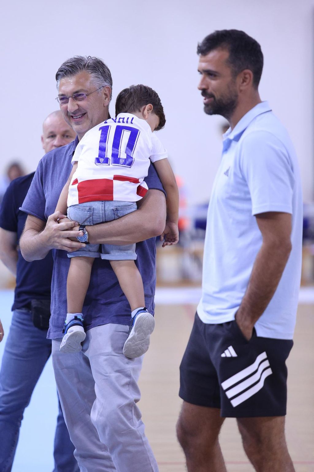 Andrej Plenković sa sinovima