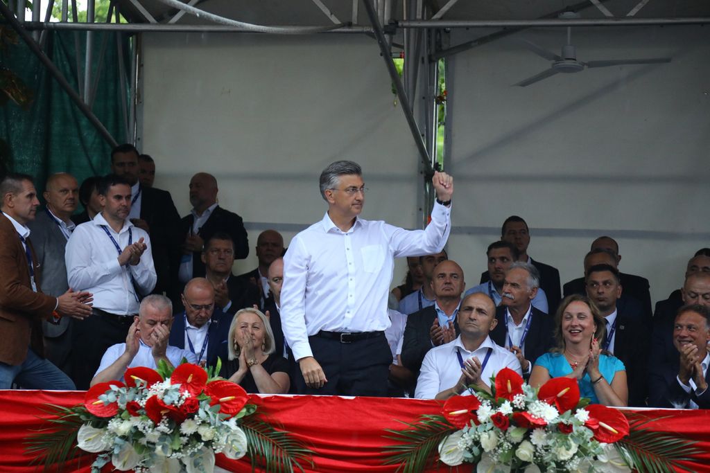 Andrej Plenković, Ivan Anušić, Sonja Jandroković, Gordan Jandroković