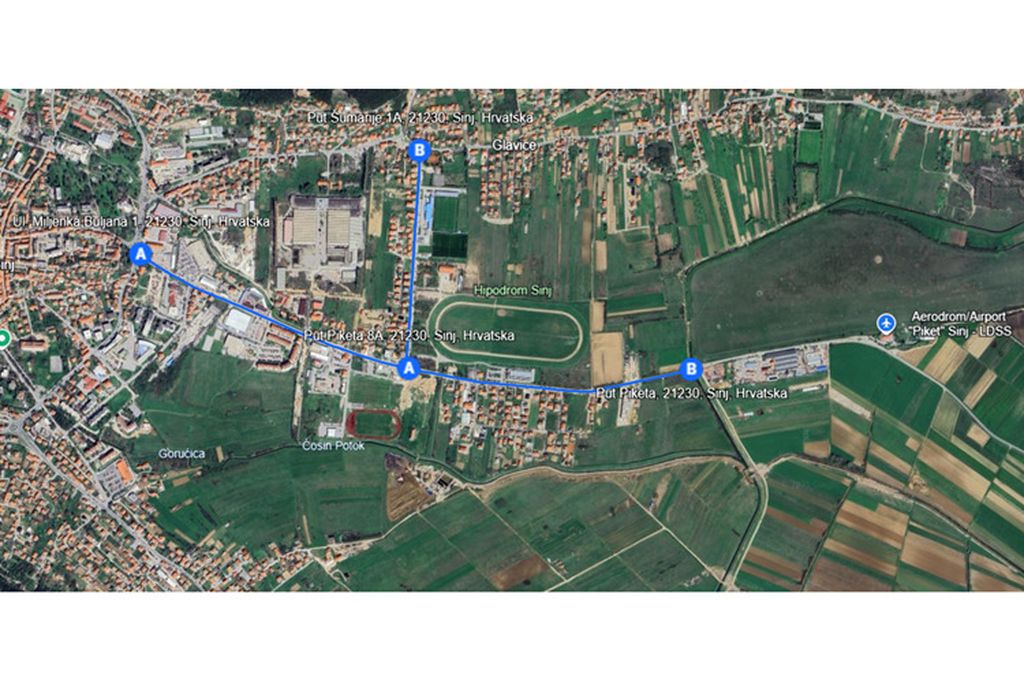 Pripreme za koncert u Sinju