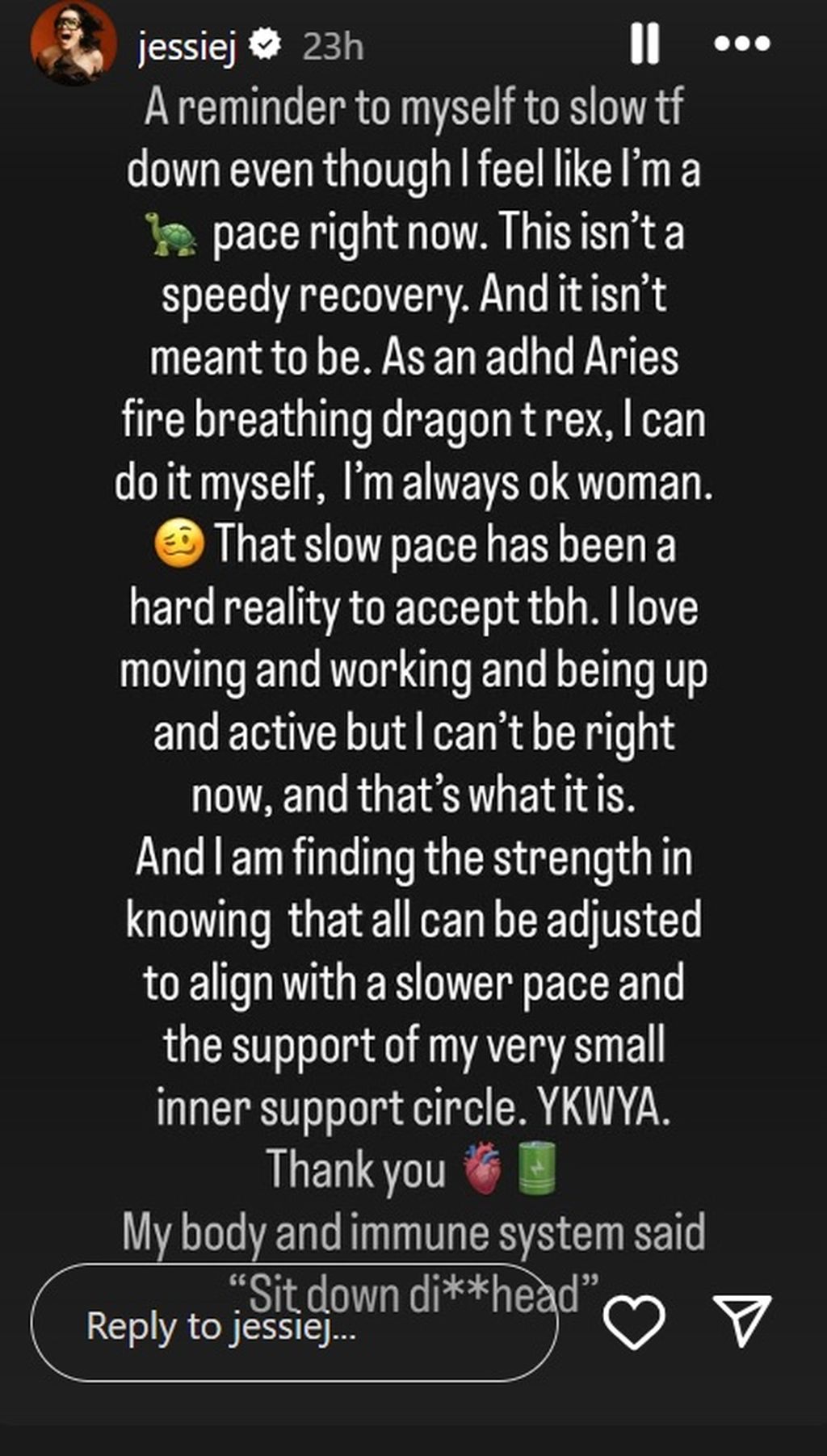 Jessie J na Instagramu - 1