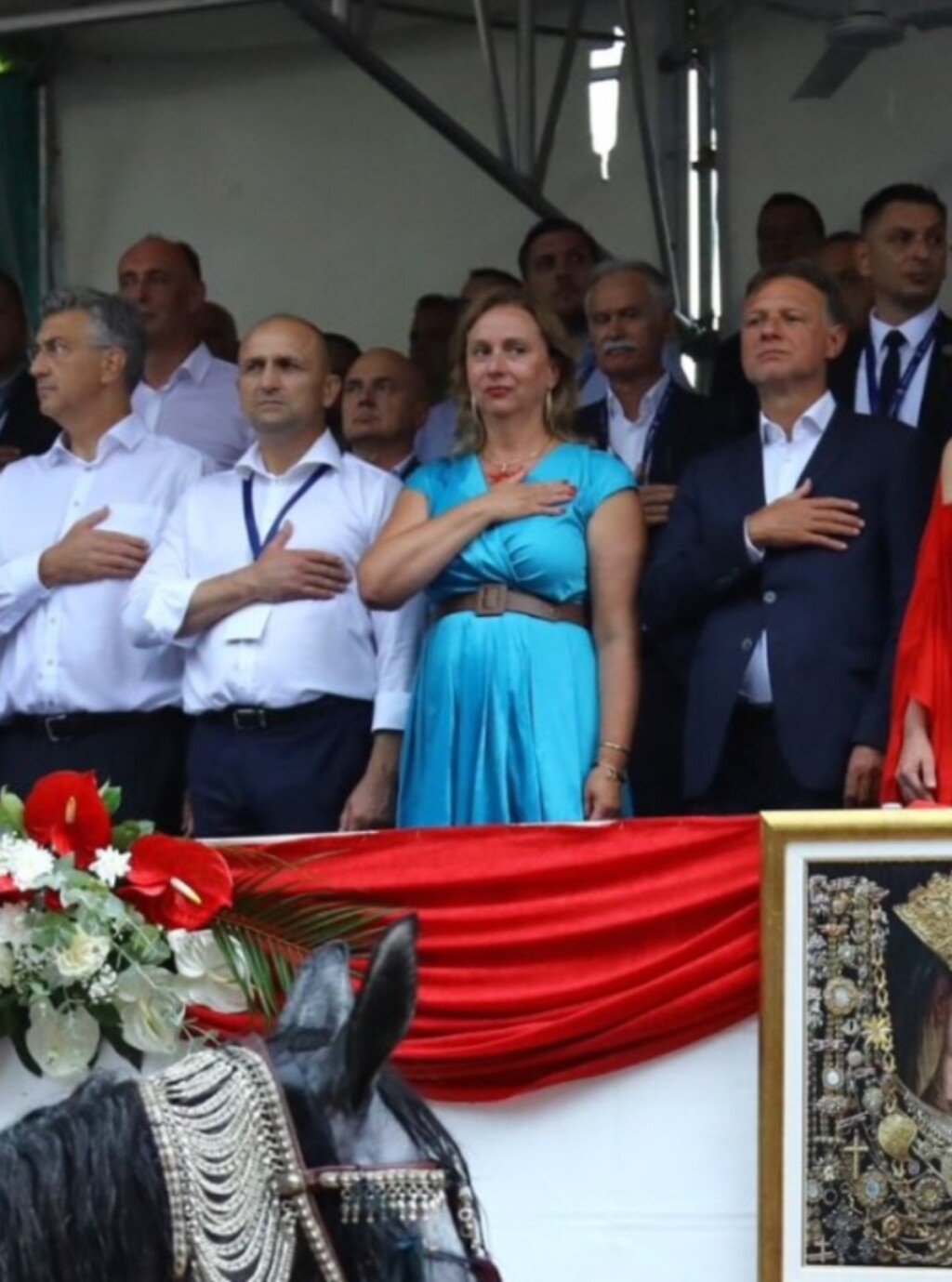 Sonja Jandroković na Sinjskoj alci