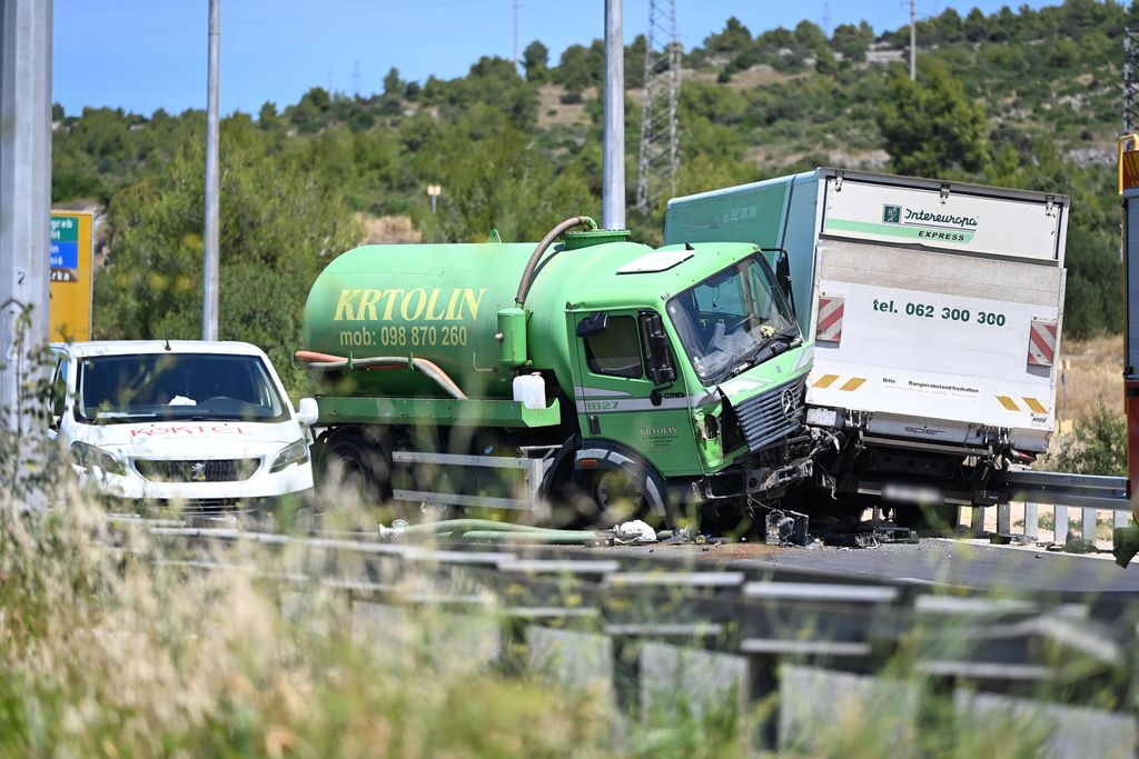 Prometna nesreća kod Šibenika - 1