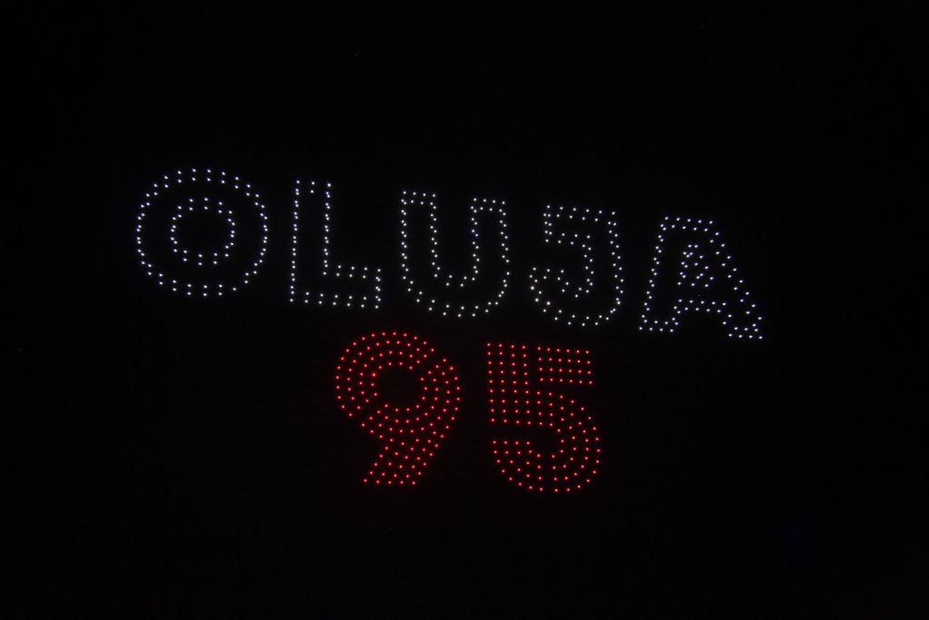 Dron show na koncertu Thompsona u Sinju