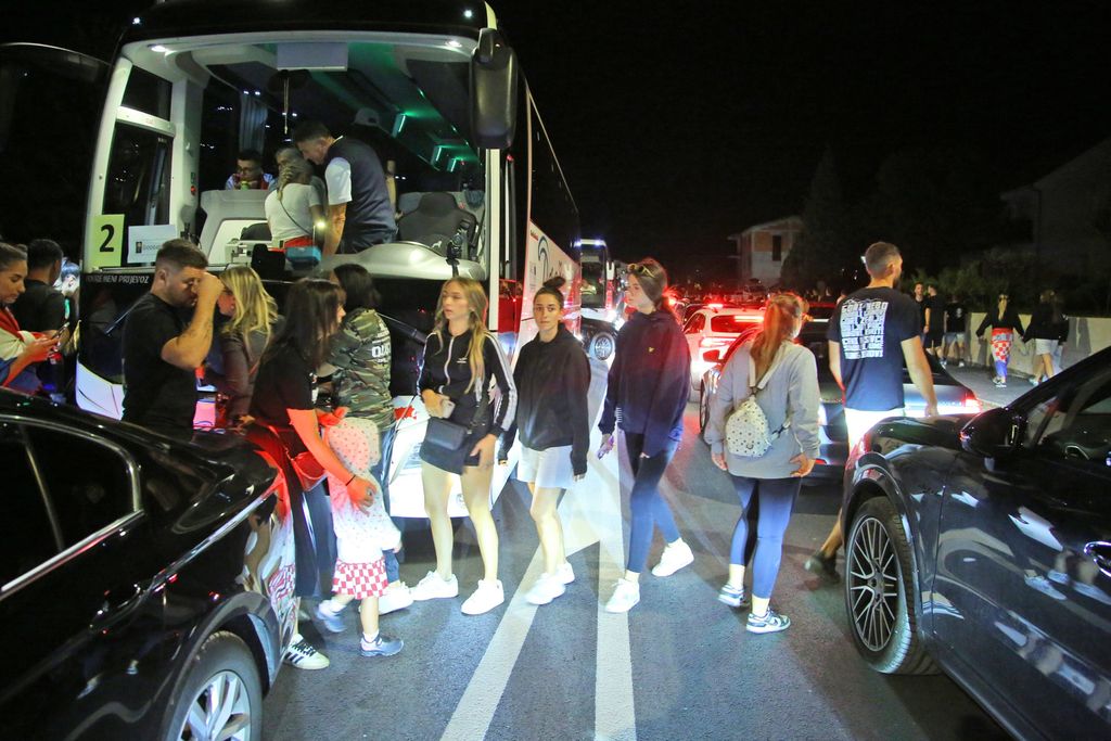 Prometni kolaps u Sinju nakon koncerta MPT