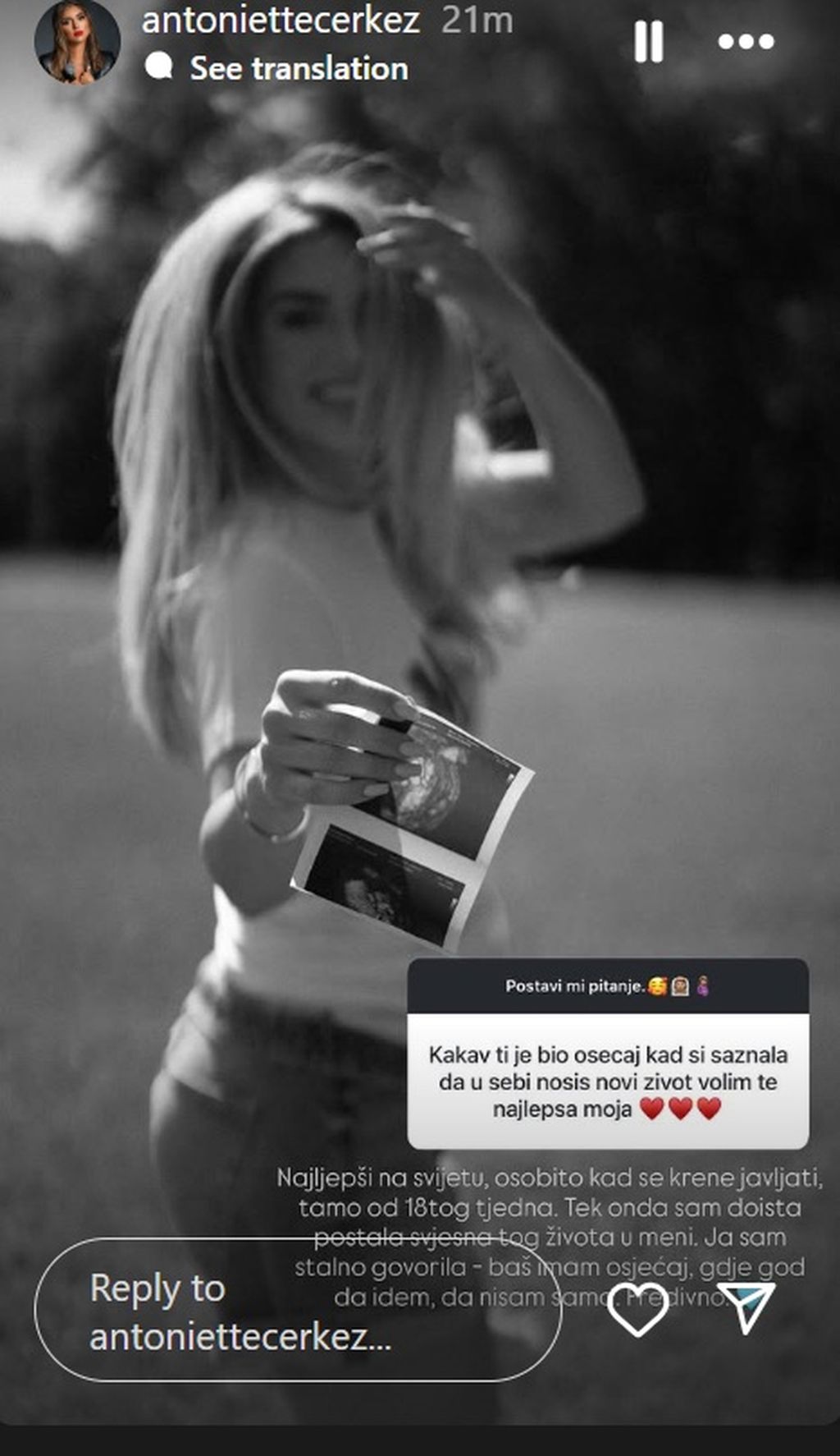 Antonija Čerkez na Instagramu - 1