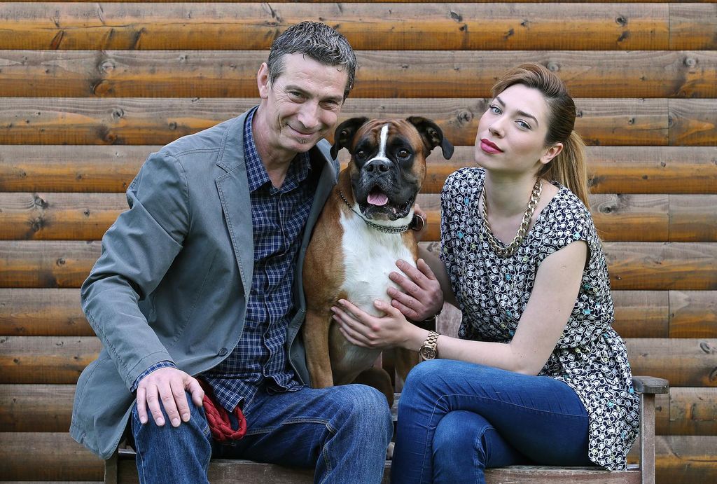 Massimo Savić i kći Mirna