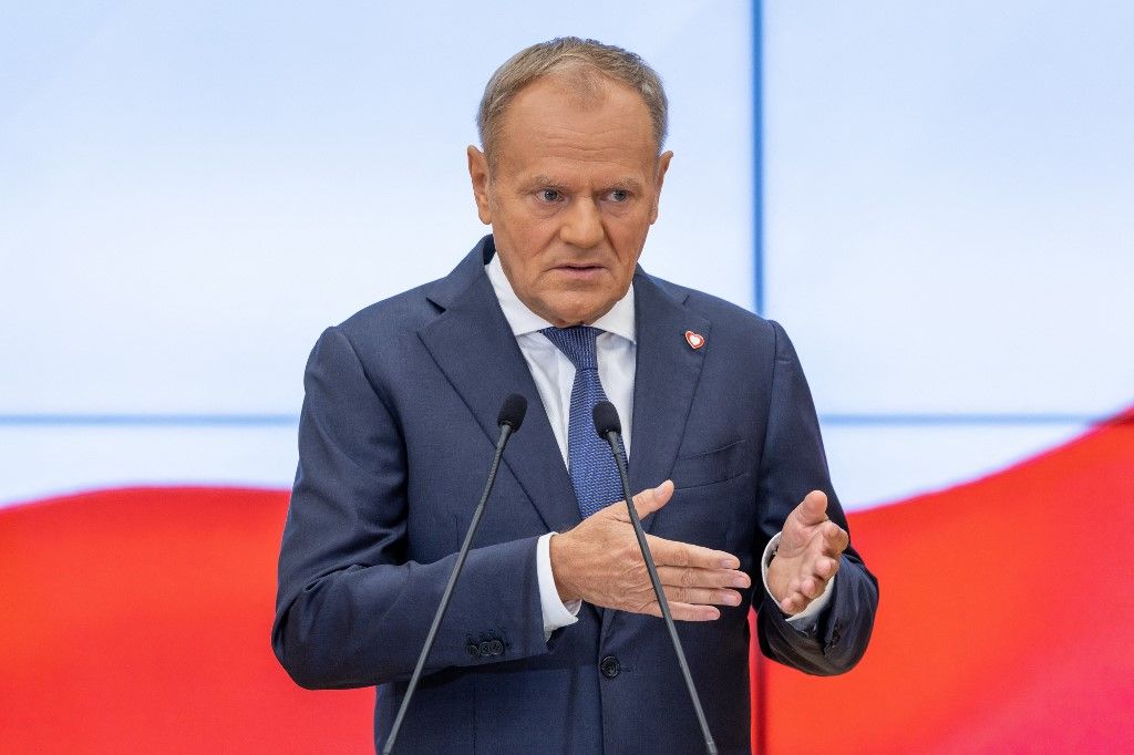 Karol Nawrocki i Donald Tusk
