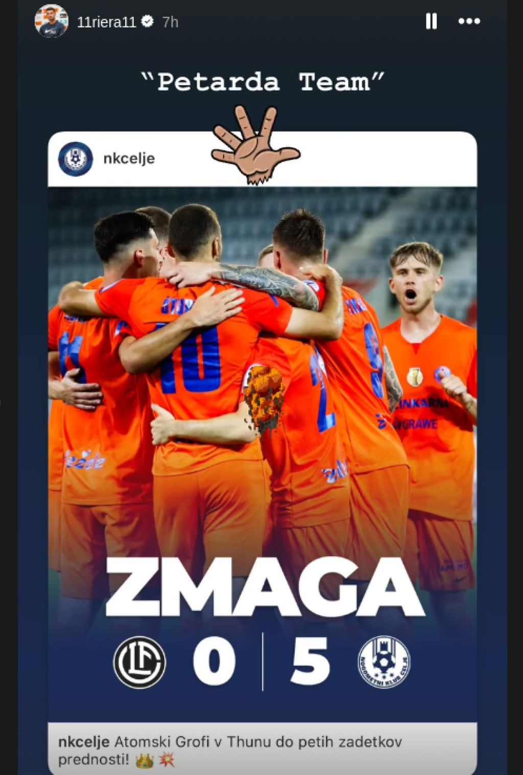 Poruka Alberta Riere