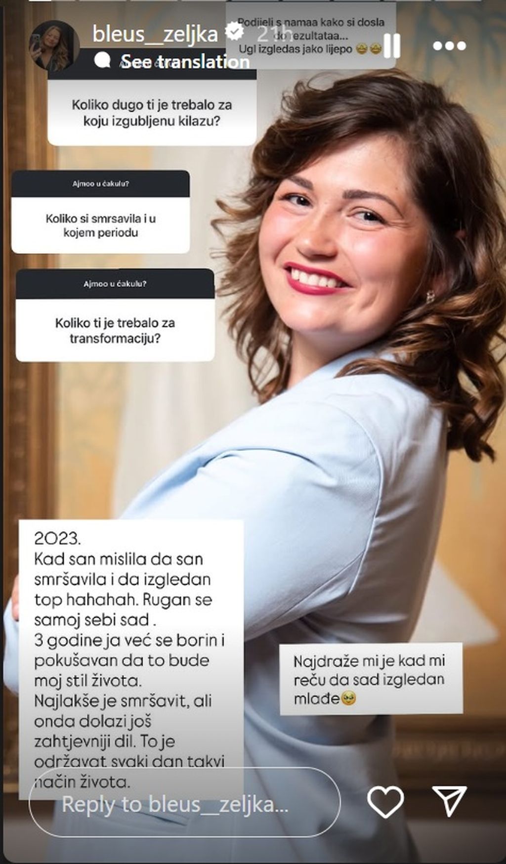 Željka Bleuš na Instagramu - 2