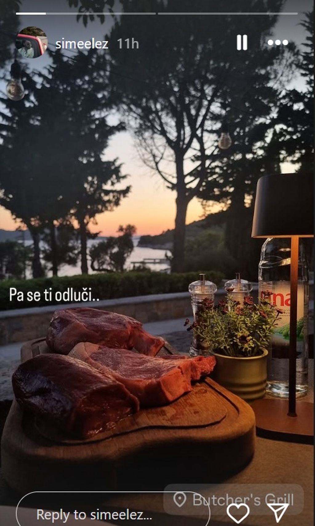 Šime Elez na Instagramu