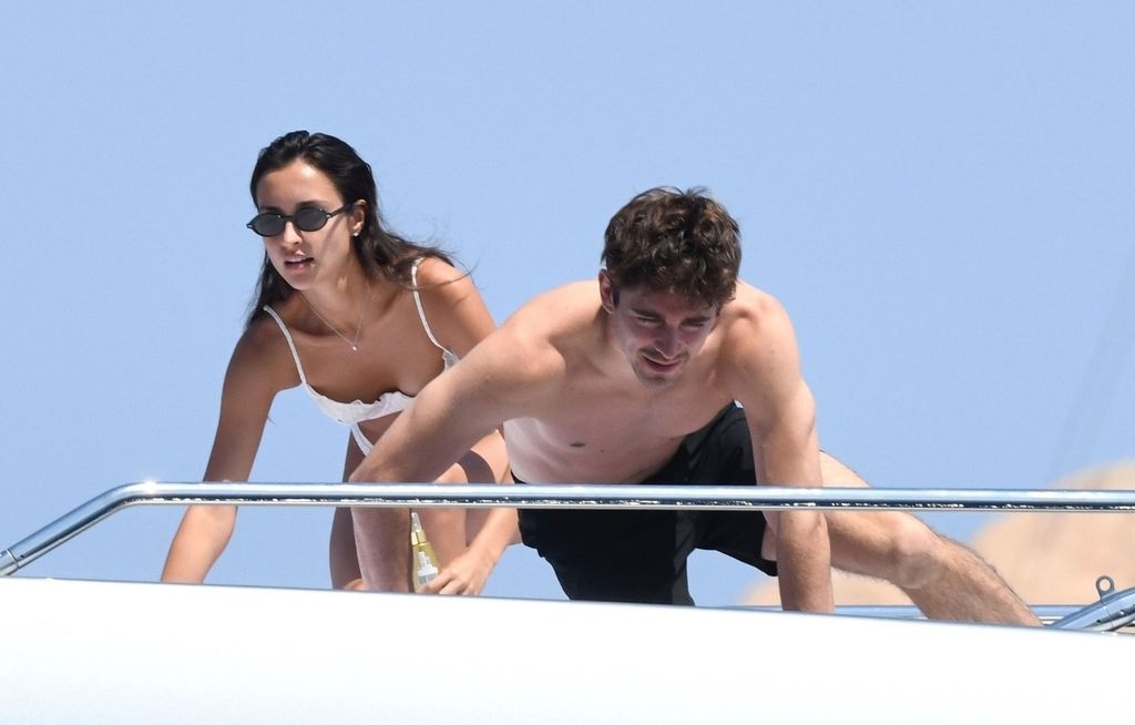 Charles Leclerc i Alexandra Saint Mleux - 6