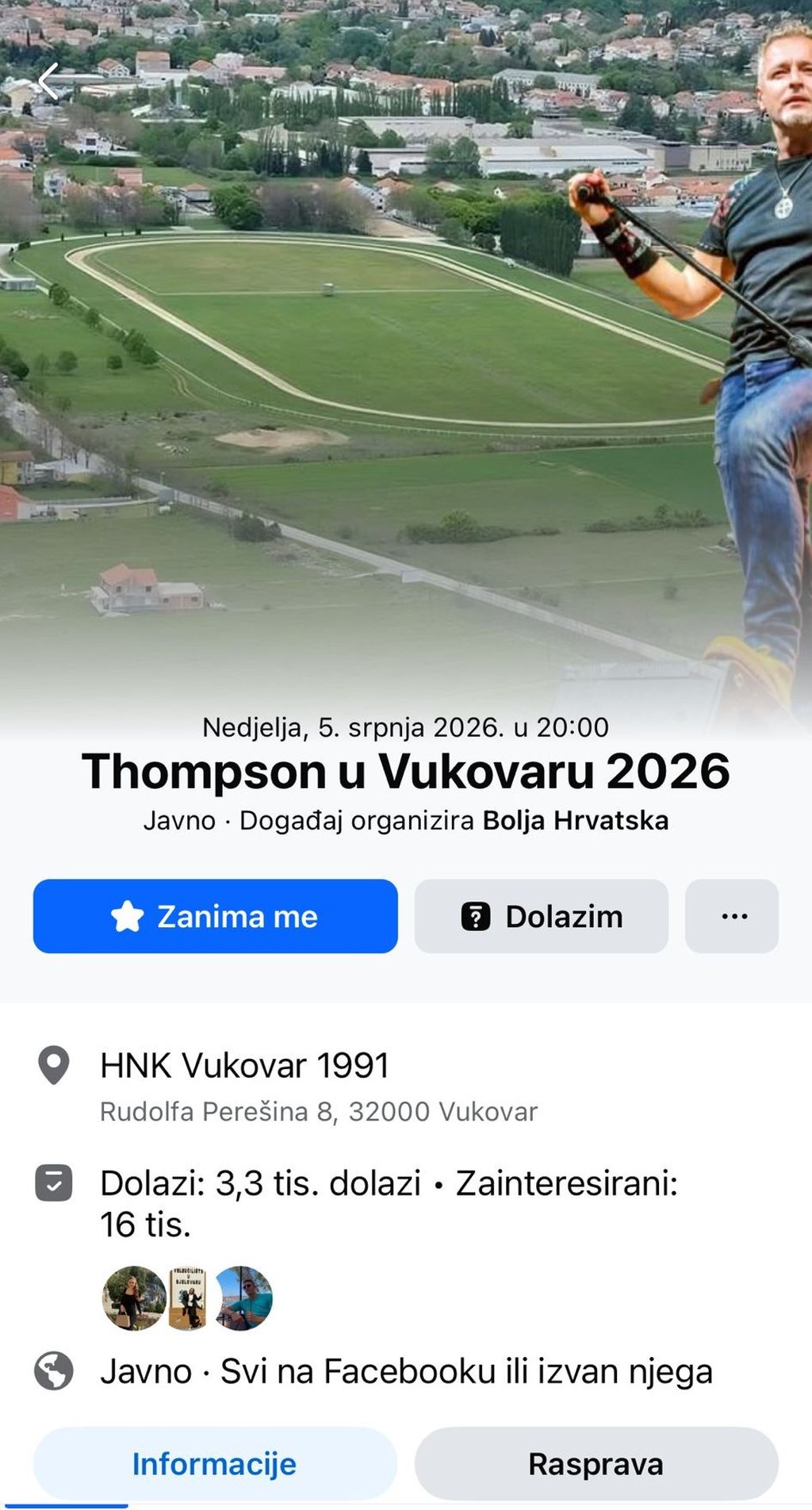 Event Thompson u Vukovaru