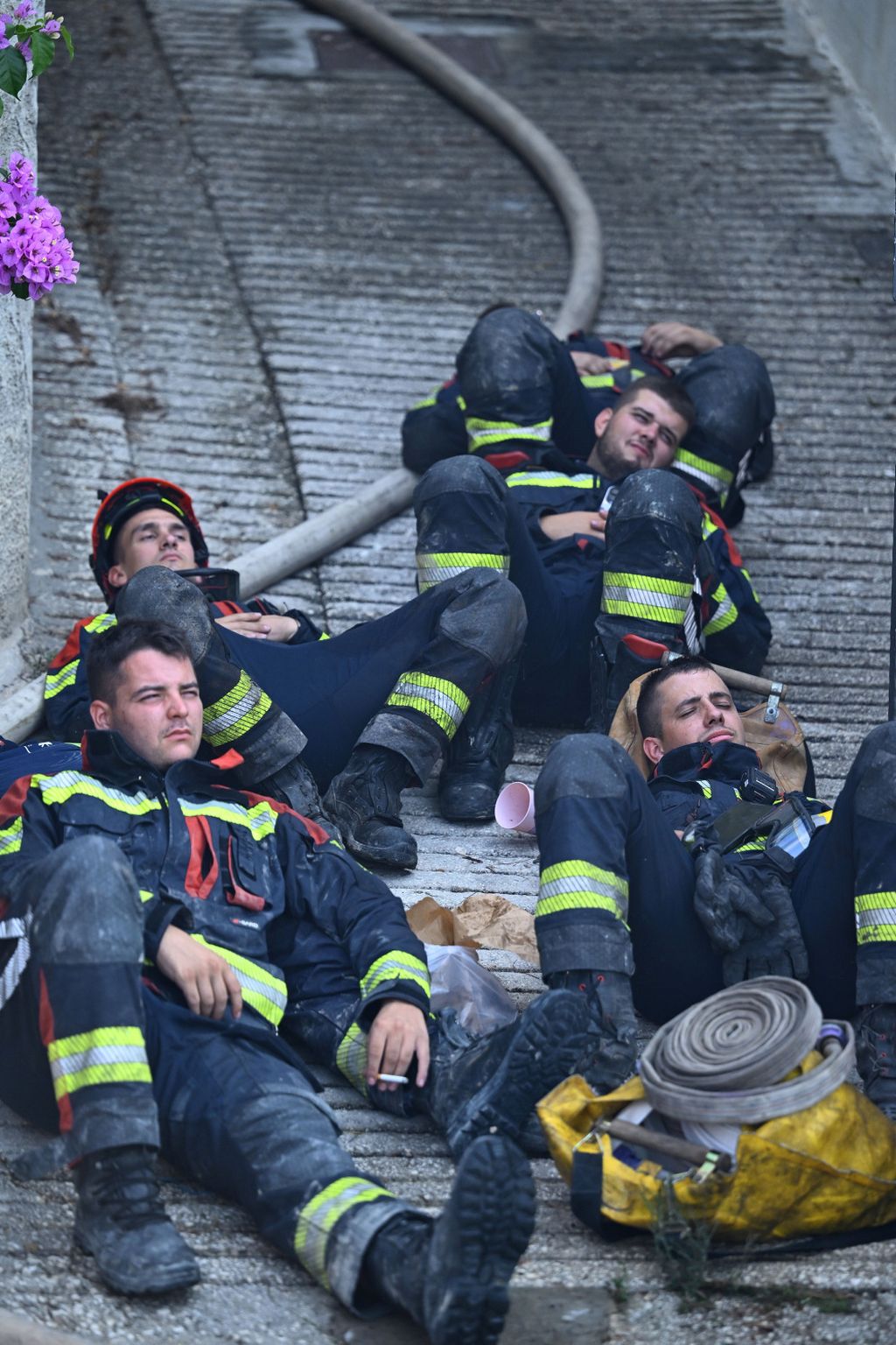 Vatrogasci na požarištu u Jasenicama - 4