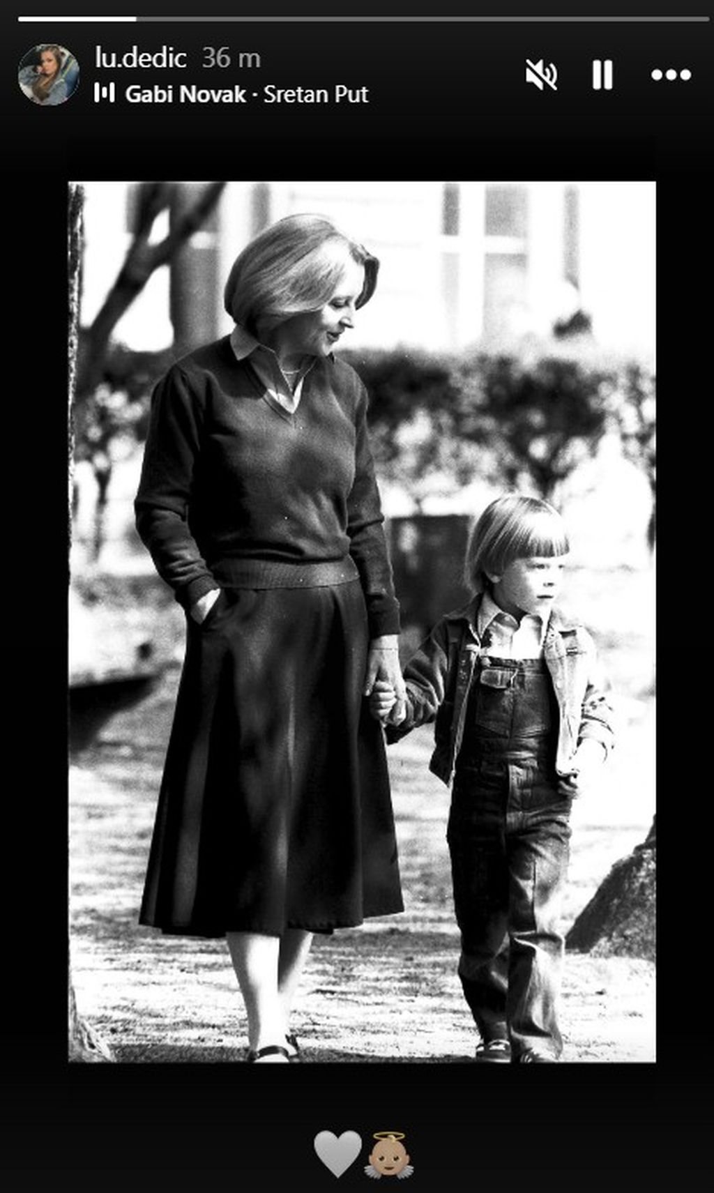 Lu Dedić na Instagramu