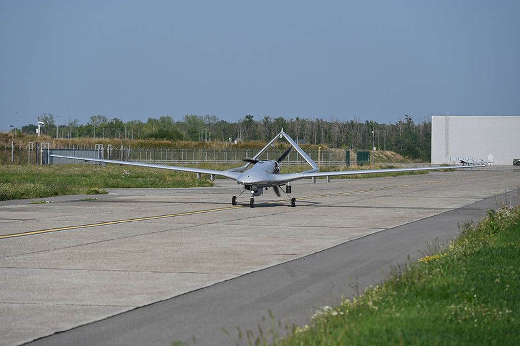 Let Baryaktara iznad Zagreba