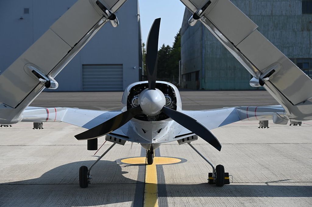 Let Baryaktara iznad Zagreba