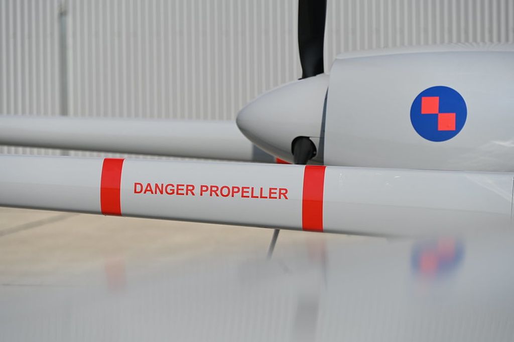 Let Baryaktara iznad Zagreba