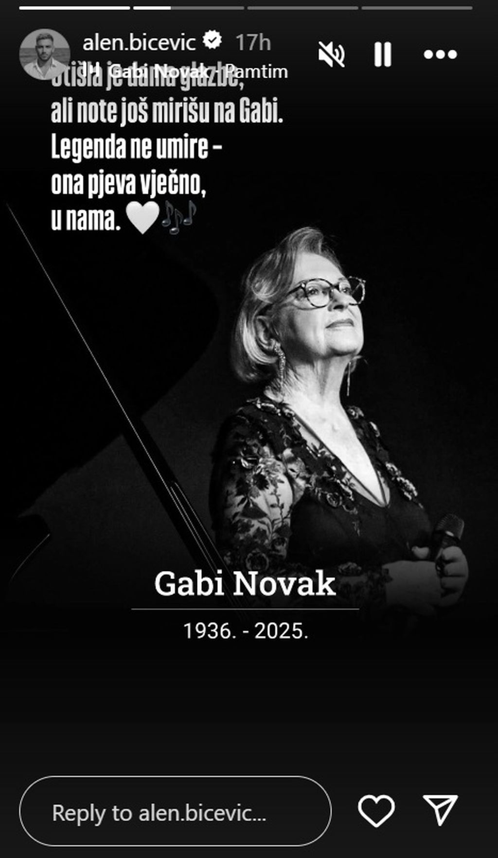 Alen Bičević na Instagramu