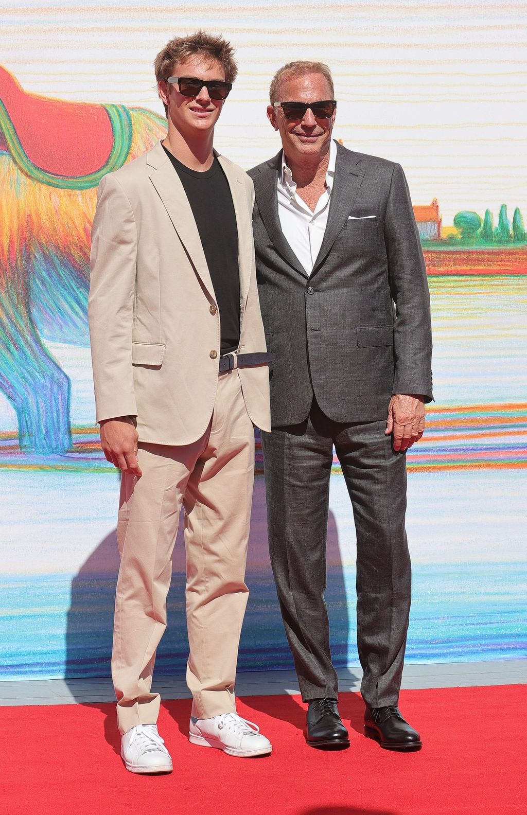 Kevin i Cayden Costner - 8