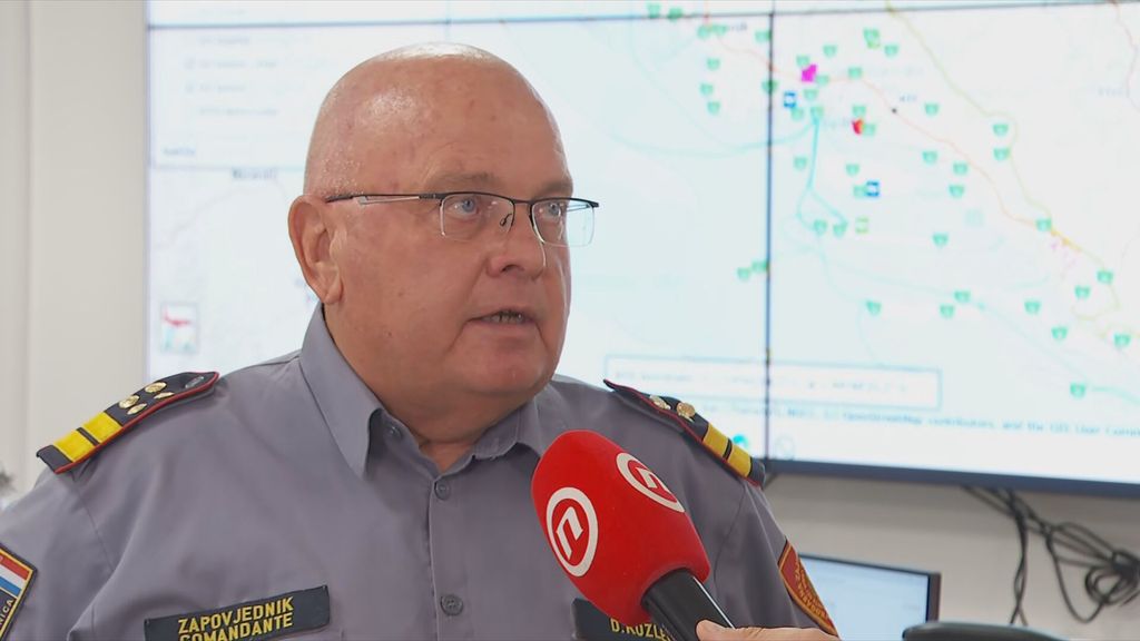 Požar između Splita i Omiša