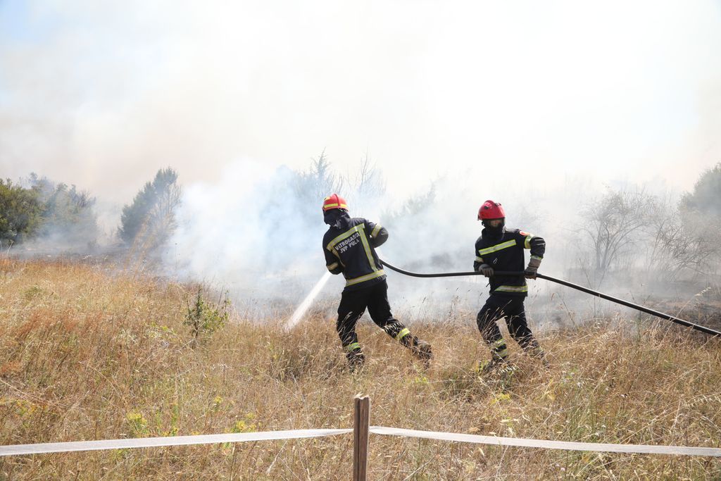 Požar iznad uvale Blaz - 3