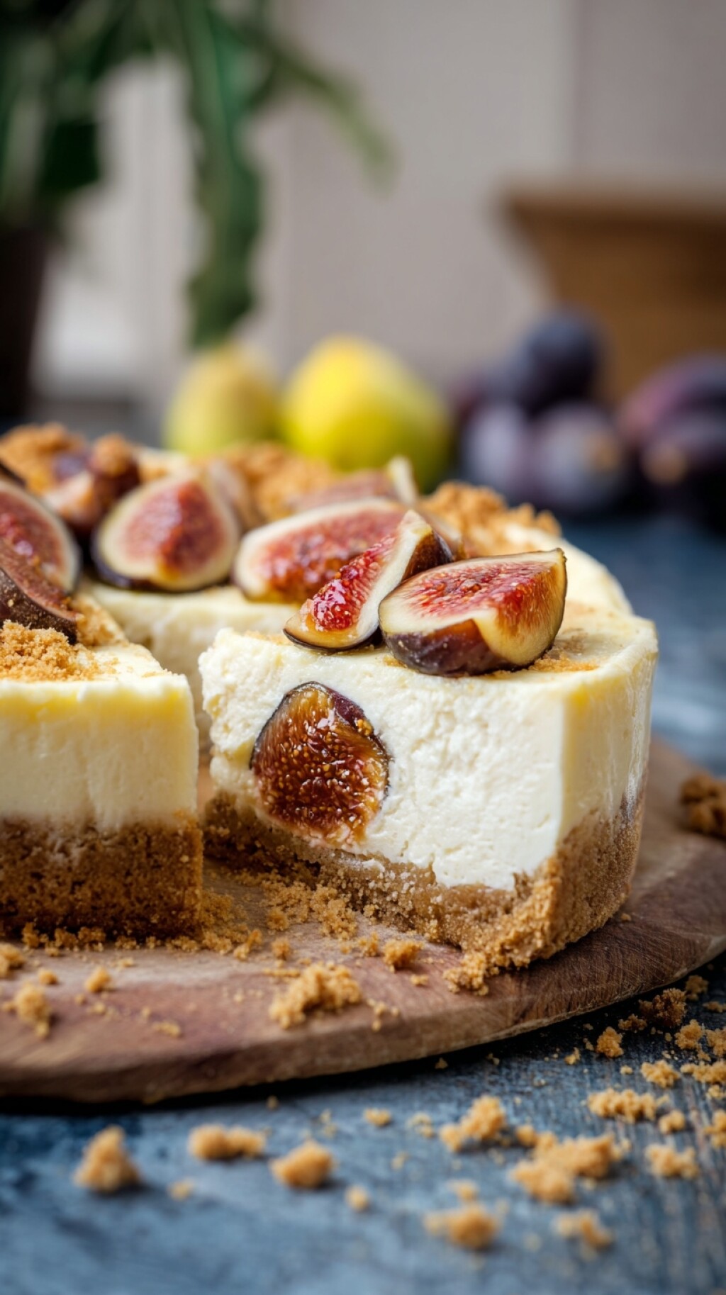 Cheesecake sa smokvama