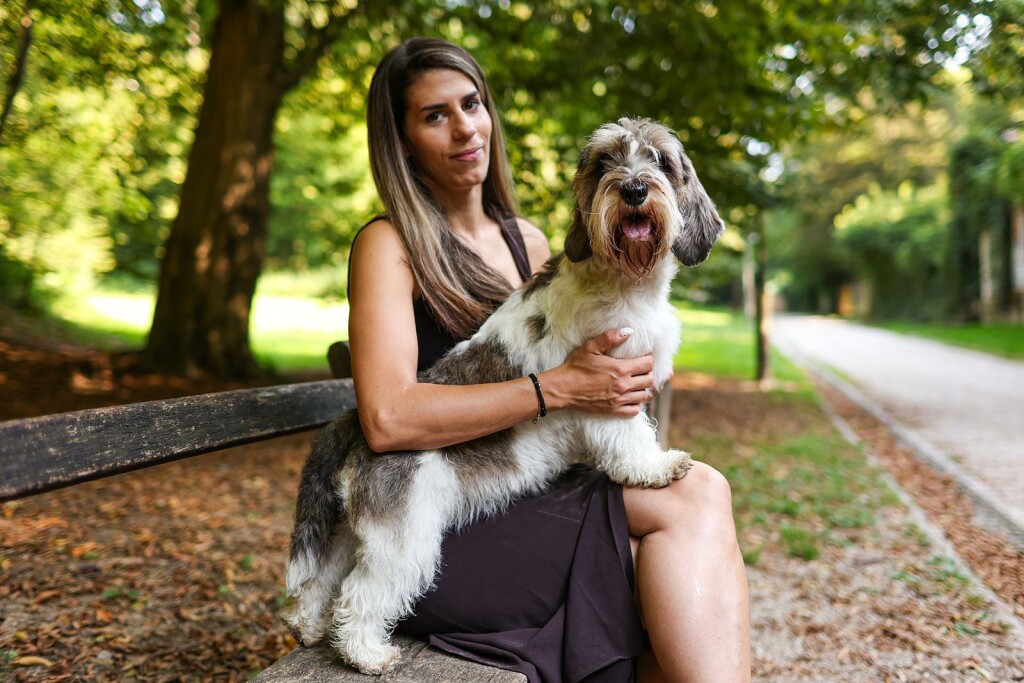 Iva Raič i njezina kujica Meghan