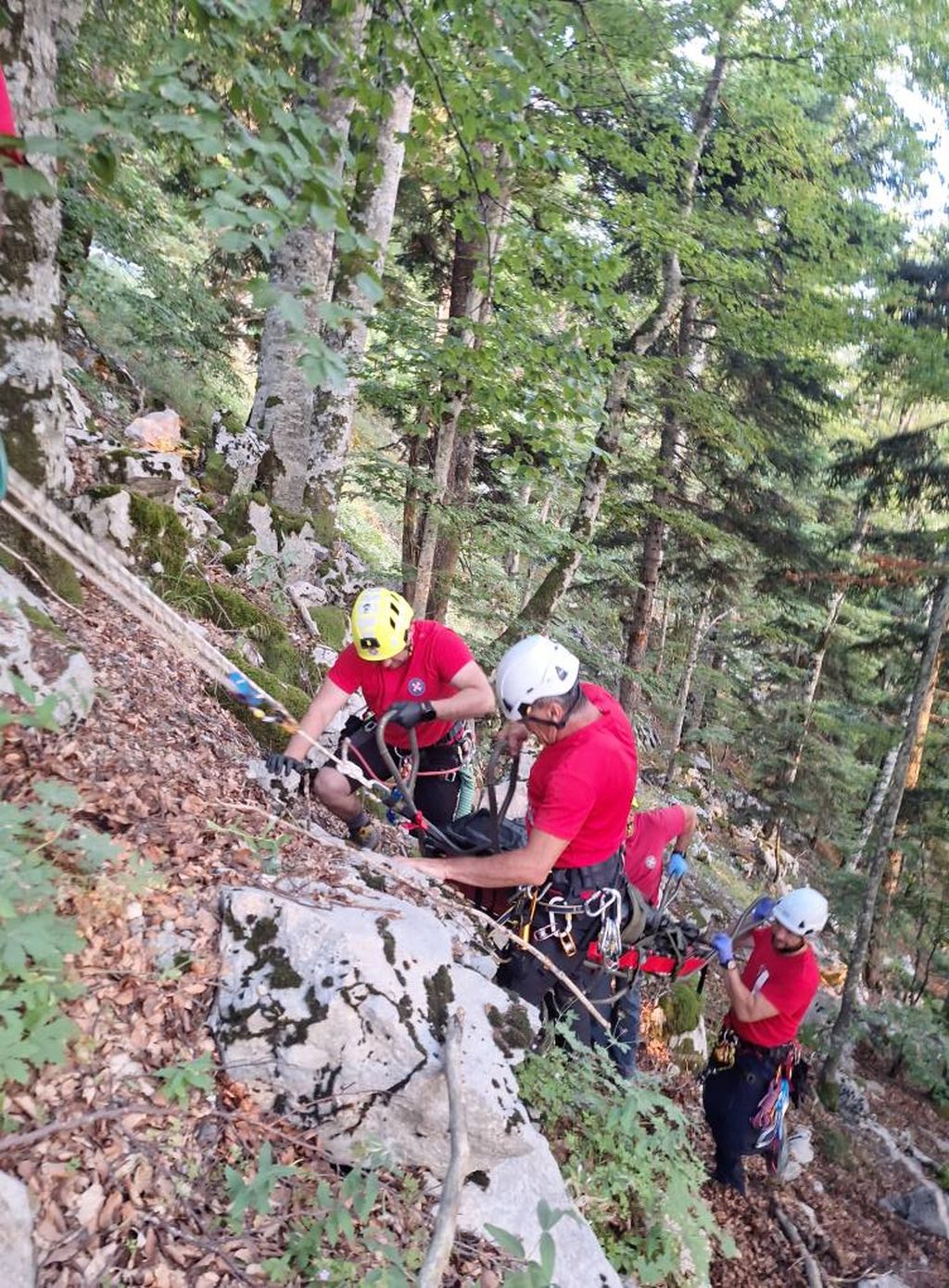 Akcija spašavanja na Velebitu